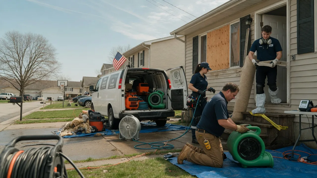 Water Damage Restoration in Hanover, MN near me